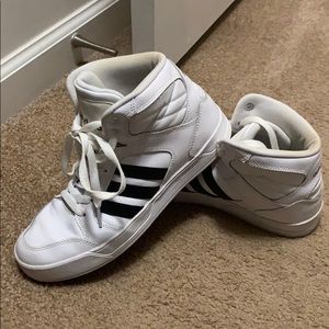 Adidas White Hightops